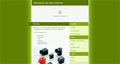 Desktop Screenshot of intercoil-srl.com